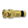 Platinum Tools Platinum Tools PT18020 BNC-Type; RG6 Connector - Gold Plate PT18020